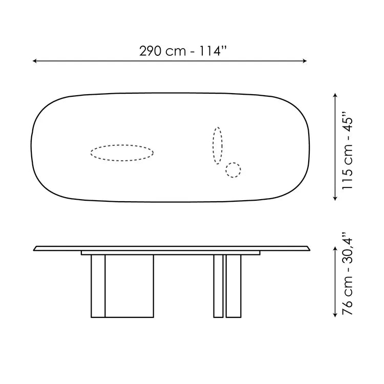 Padiglioni Table